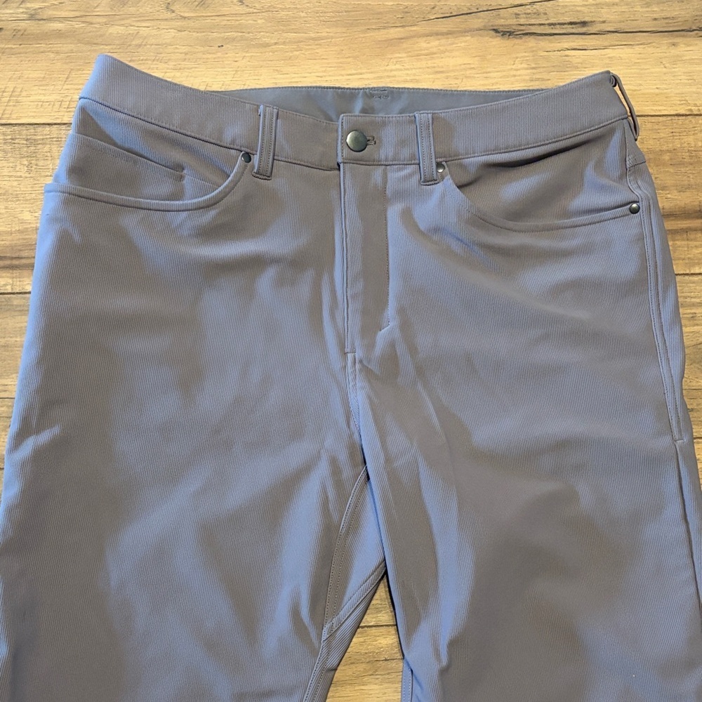 Lululemon Gray/Purple Pants - Picture 2 of 6